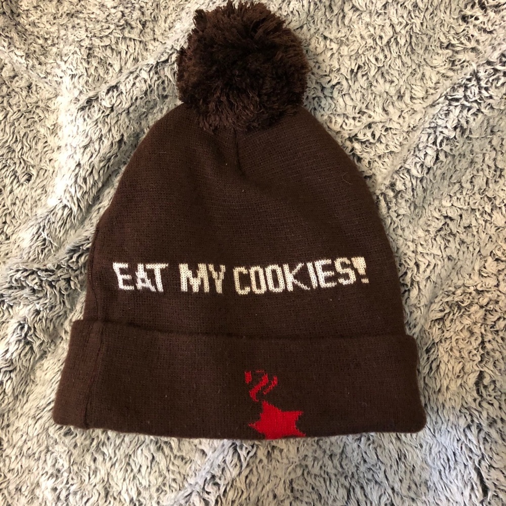 NWT Eat My Cookies Beanie